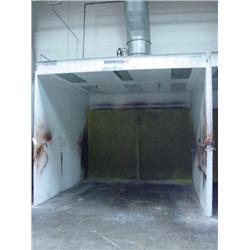 DEVILBLISS 12'x12' SPRAY BOOTH, CLASS 1 DIV. 2