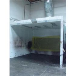 DEVILBLISS 12'x12' SPRAY BOOTH, CLASS 1 DIV. 2