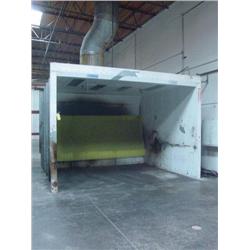 BLEEKER BLISS 12'x16' SPRAY BOOTH, CLASS 1 DIV. 2