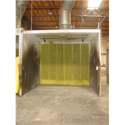 DEVILBLISS 12'x12' SPRAY BOOTH, CLASS 1 DIV. 2