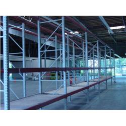 SECTION OF PALLET RACKING