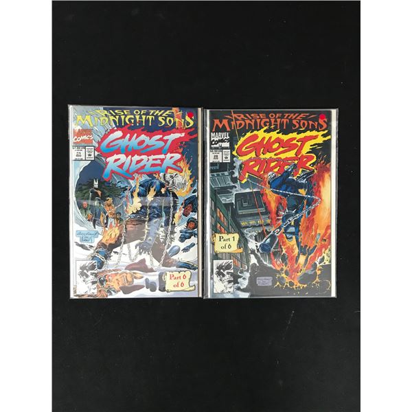 LOT OF 2 GHOST RIDER COMICS (MARVEL COMICS)