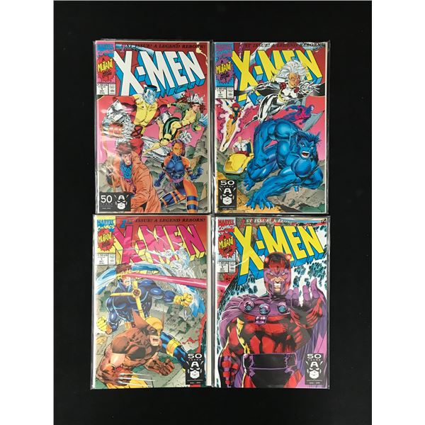 LOT OF 4 X-MEN COMICS (MARVEL COMICS)