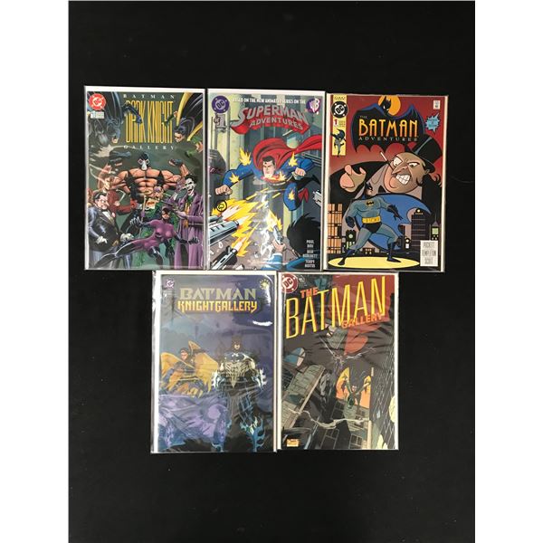 LOT OF 5 BATMAN COMICS (DC COMICS)