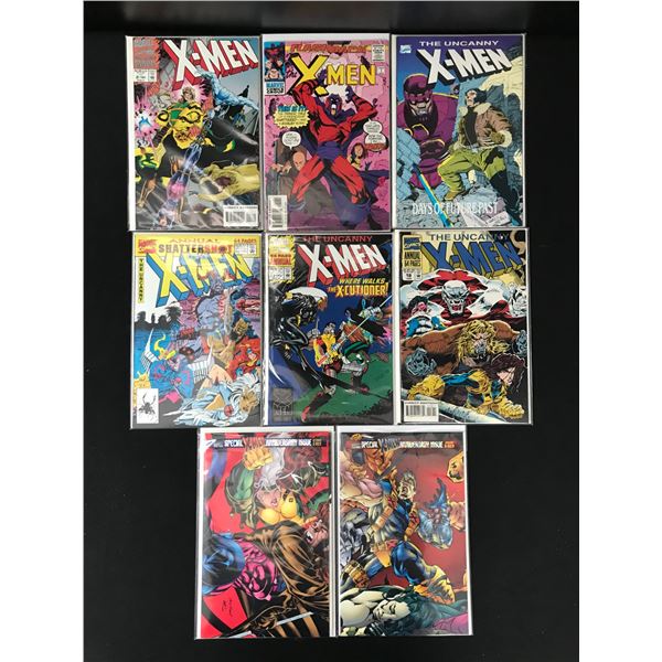 LOT OF 8 X-MEN COMICS (MARVEL COMICS)