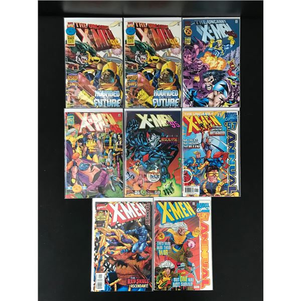 LOT OF 8 X-MEN COMICS (MARVEL COMICS)