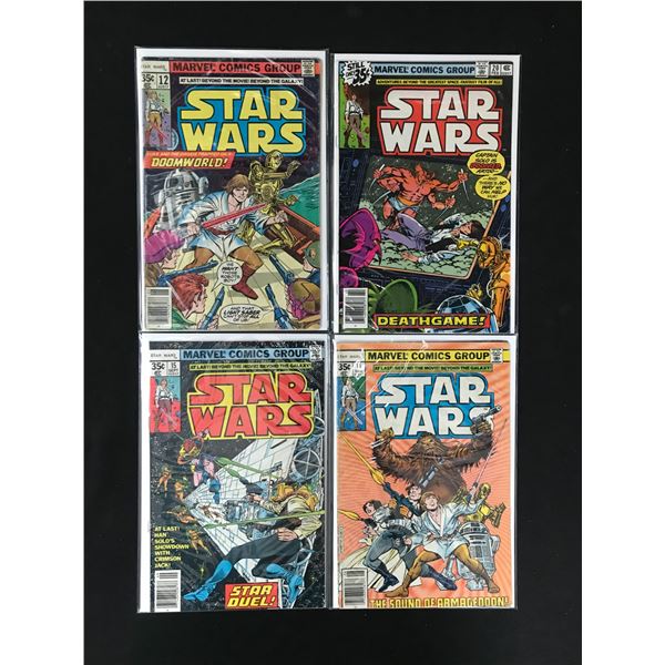 LOT OF 4 STAR WARS COMICS (MARVEL COMICS)