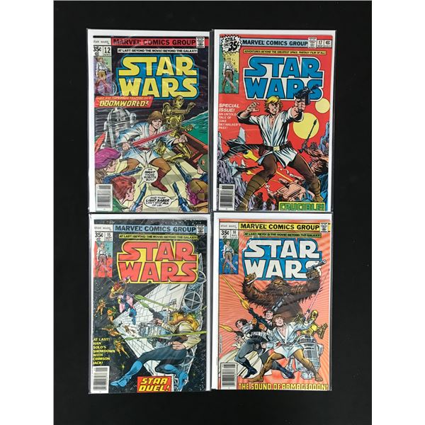 LOT OF 4 STAR WARS COMICS (MARVEL COMICS)