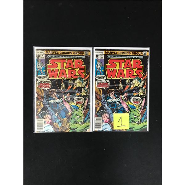 LOT OF 2 STAR WARS COMICS (MARVEL COMICS)