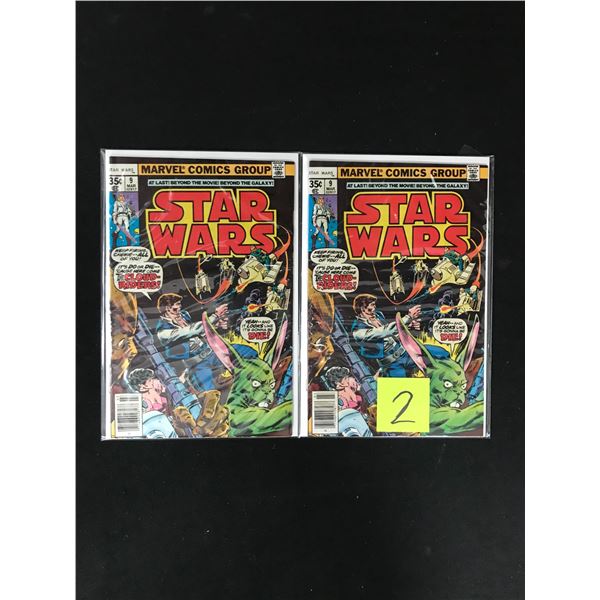 LOT OF 2 STAR WARS COMICS (MARVEL COMICS)