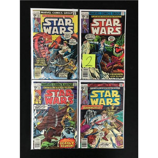 LOT OF 4 STAR WARS COMICS (MARVEL COMICS)