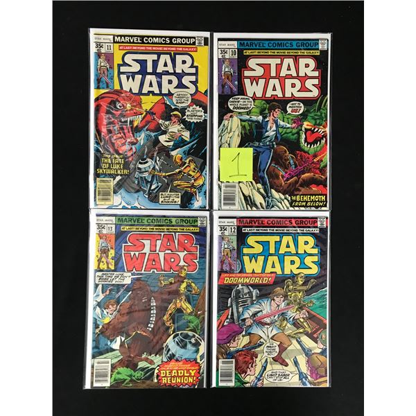LOT OF 4 STAR WARS COMICS (MARVEL COMICS)