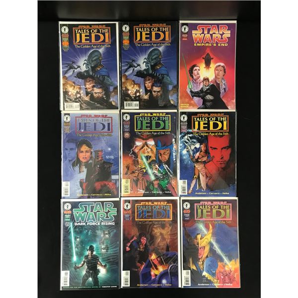 LOT OF 9 RETURN OF THE JEDI COMICS (DARK HORSE COMICS)