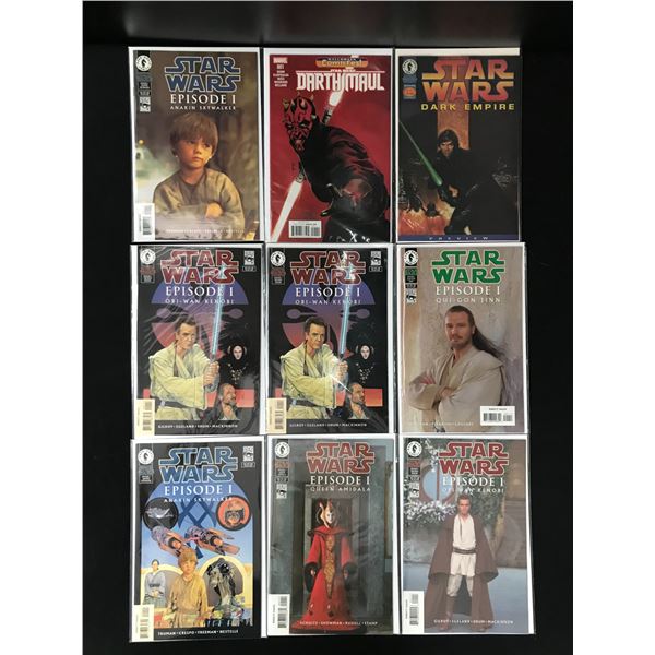 LOT OF 4 STAR WARS COMICS (MARVEL COMICS)