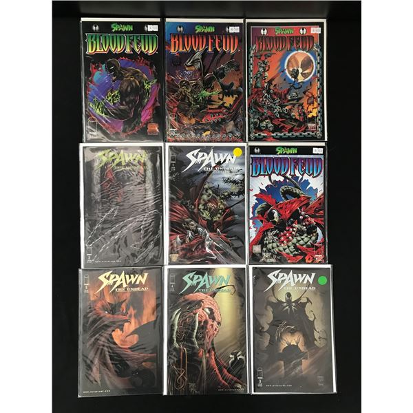LOT OF 9 SPAWN COMICS (IMAGE COMICS)