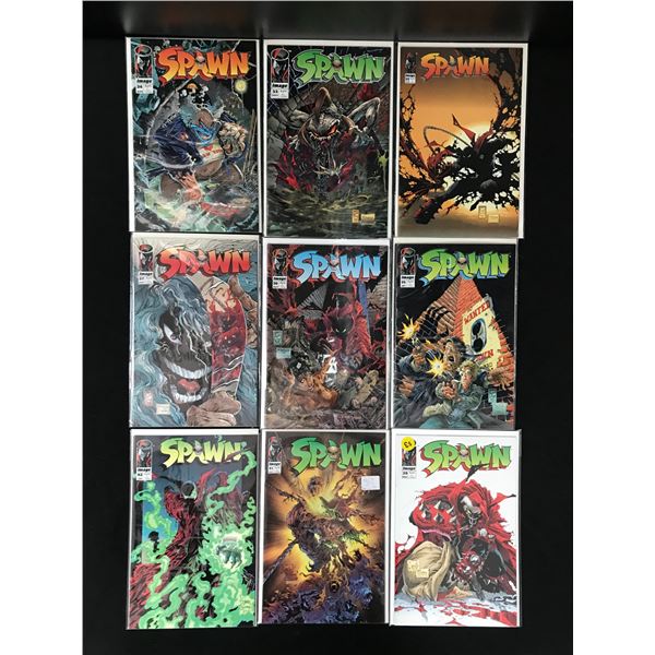 LOT OF 9 SPAWN COMICS (IMAGE COMICS)