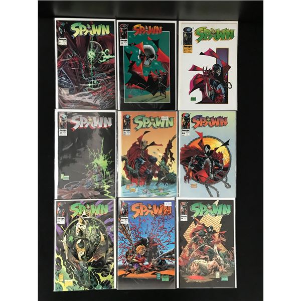 LOT OF 9 SPAWN COMICS (IMAGE COMICS)