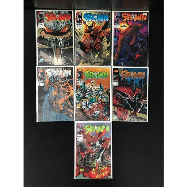 LOT OF 7 SPAWN COMICS (IMAGE COMICS)