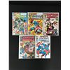 Image 1 : LOT OF 5 CAPTAIN AMERICA COMICS (MARVEL COMICS)