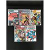 Image 1 : LOT OF 5 CAPTAIN AMERICA COMICS (MARVEL COMICS)
