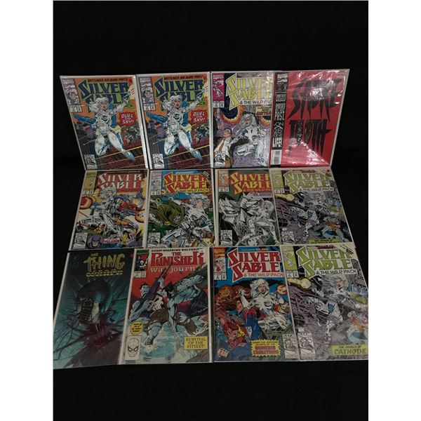 LOT OF 12 COMICS VARIOUS TITLES (MARVEL COMICS)