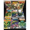 Image 1 : LOT OF 9 THE INCREIBLE HULK COMICS (MARVEL COMICS)