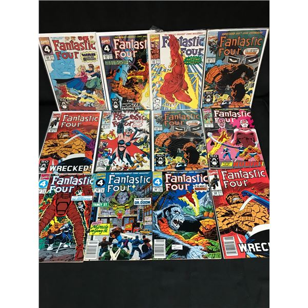 LOT OF 12 FANTASTIC FOUR COMICS (MARVEL COMICS)