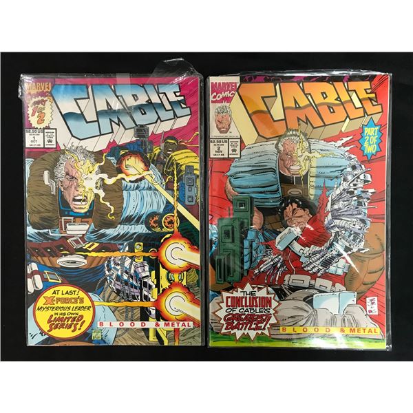 LOT OF 2 CABLE COMICS (MARVEL COMICS)