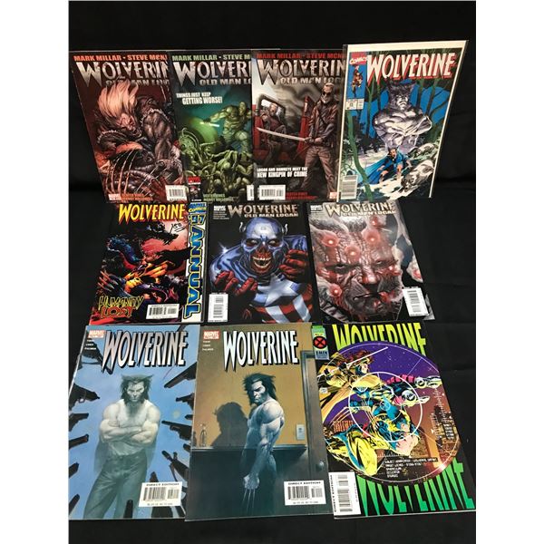 LOT OF 10 WOLVERINE COMICS (MARVEL COMICS)
