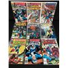 Image 1 : LOT OF 9 CAPTAIN AMERICA COMICS (MARVEL COMICS)