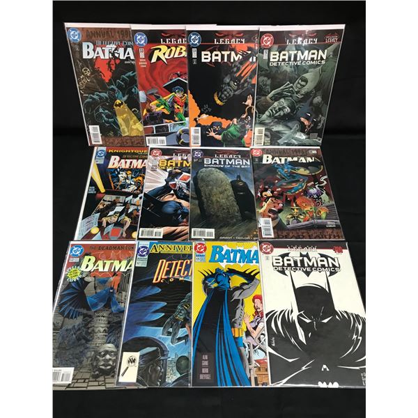 LOT OF 12 BATMAN COMICS (DC COMICS)
