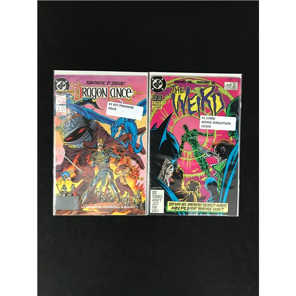 LOT OF 2 COMICS VARIOUS TITLES (DC COMICS)