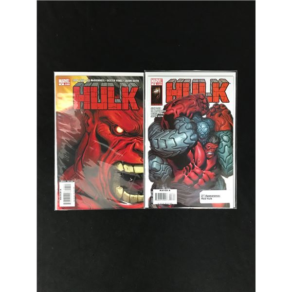 LOT OF 2 HULK COMICS (MARVEL COMICS)