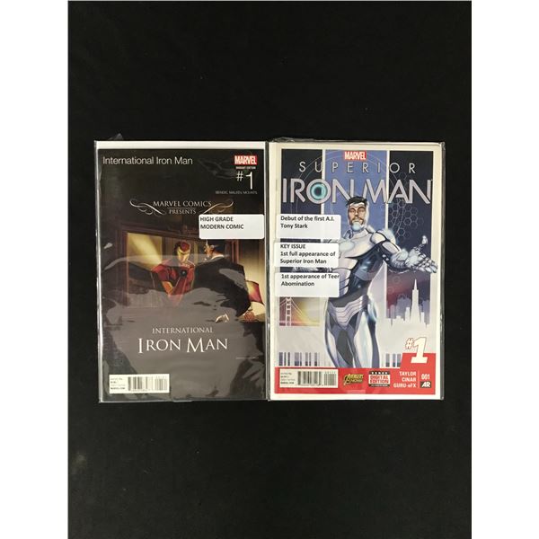 LOT OF 2 IRON MAN COMICS (MARVEL COMICS)