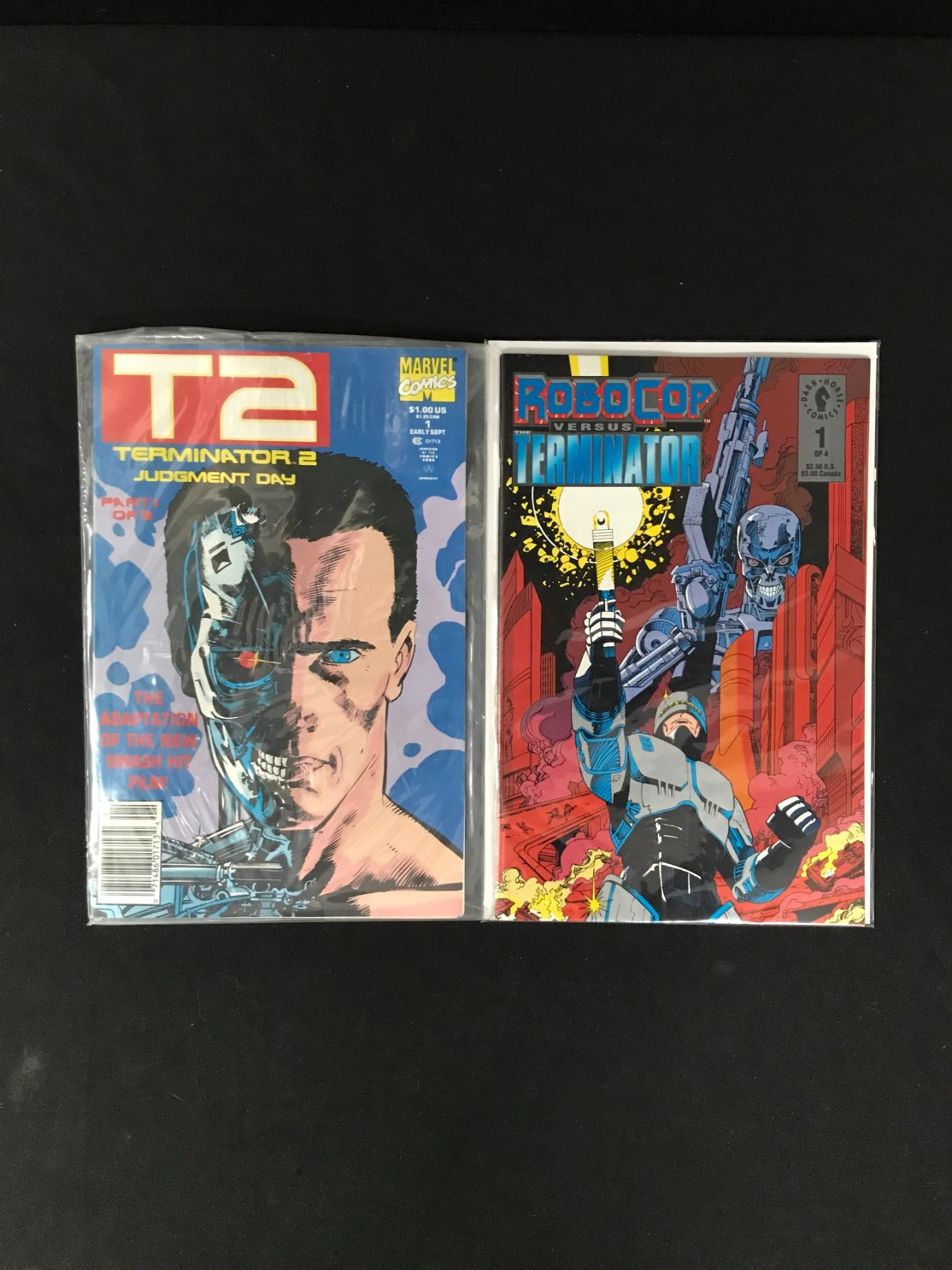 LOT OF 2 TERMINATOR COMICS (MARVEL,DARK HORSE)
