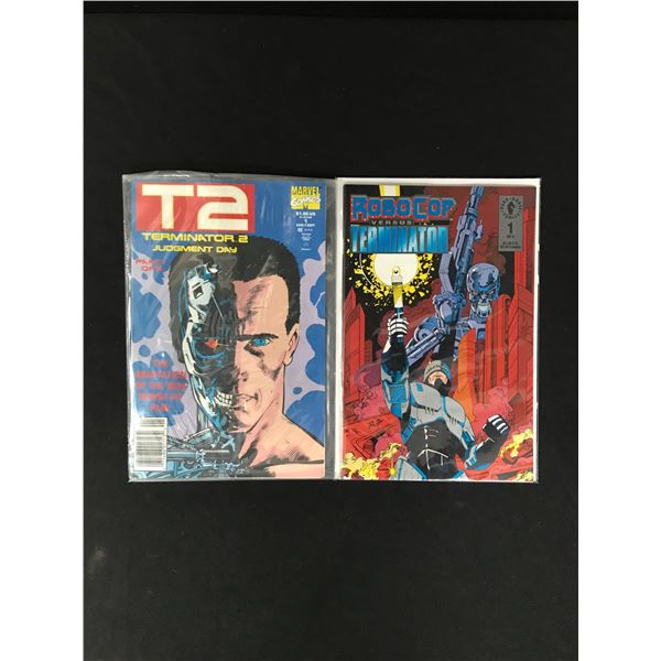 LOT OF 2 TERMINATOR COMICS (MARVEL,DARK HORSE)