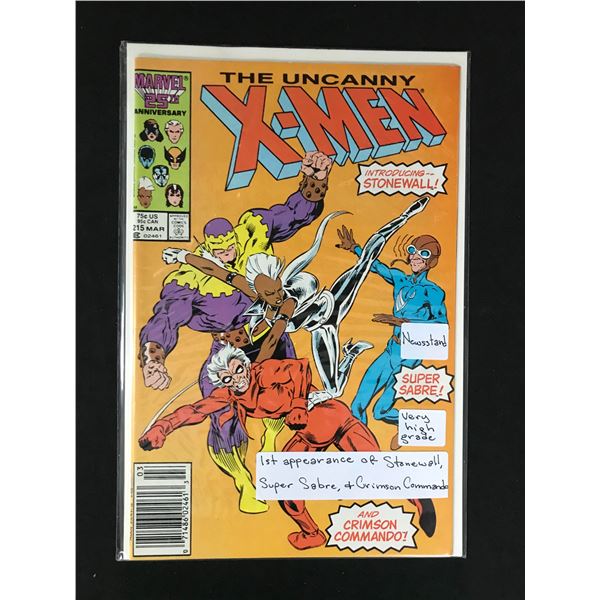 MARVEL COMICS THE UNCANNY X-MEN NO.215