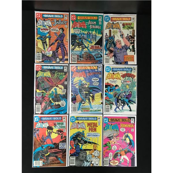 DC COMICS BATMAN BRONZE AGE COMIC BOOK LOT