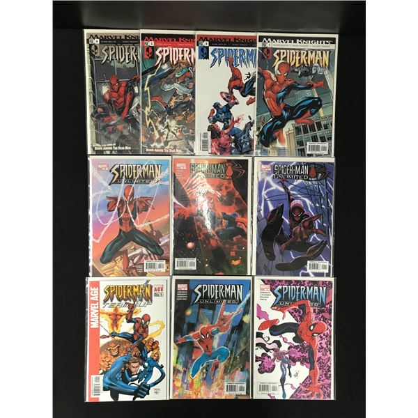 MARVEL COMICS SPIDER-MAN COMIC BOOK LOT