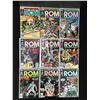 Image 1 : MARVEL COMICS ROM 1-9 COMIC BOOK LOT