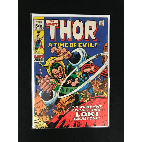 MARVEL COMICS THE MIGHTY THOR NO.191