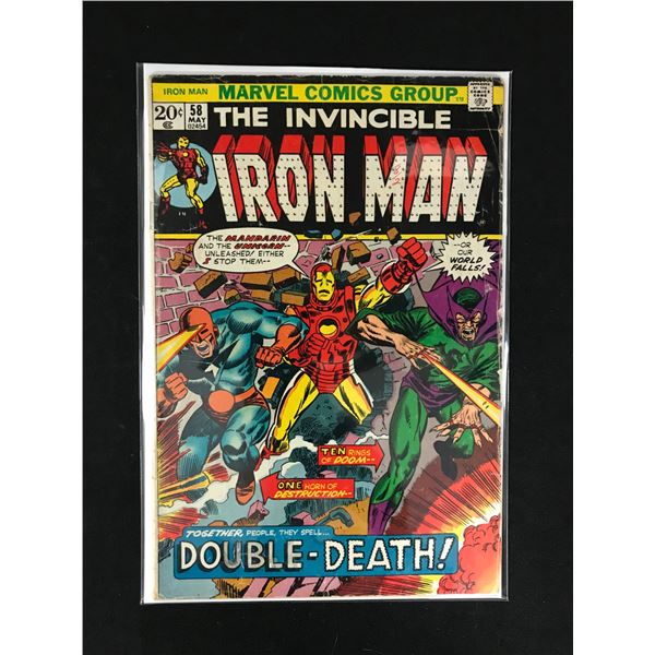 MARVEL COMICS THE INVINCIBLE IRON MAN NO.58