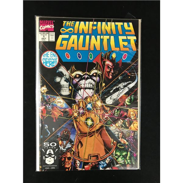 MARVEL COMICS  INFINITY GAUNTLET NO.1