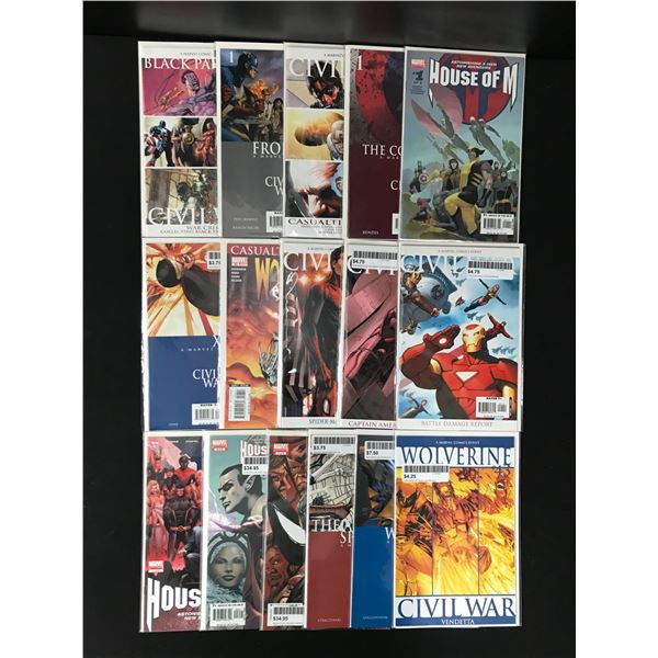 MARVEL COMICS SUPERHERO COMIC BOOK LOT
