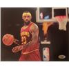 Image 1 : LEBRON JAMES SIGNED 8 X 10 (ULTIMATE SPORTS COA)