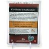 Image 2 : CAM NEWTON SIGNED ROOKIE CARD (PRO CERT COA)