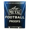 Image 1 : SEALED 2024 LEAF METAL FOOTBALL PROOFS 1/1 MYSTERY PACK