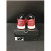 Image 2 : NIKE AIR JORDON 1 LOW REVERSE BRED BASKETBALL SHOES WITH ORIGINAL BOX