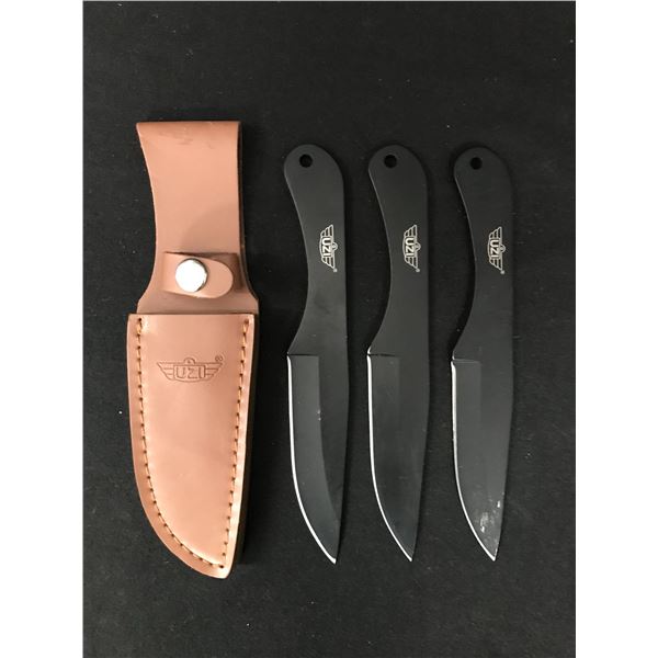 UZI THROWING KNIFE SET