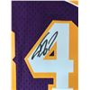 Image 2 : SHAQUILLE ONEAL SIGNED L.A. LAKERS HARDWOOD CLASSICS JERSEY (BECKETT COA)